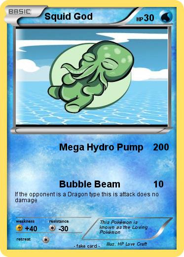 Pokemon Squid God
