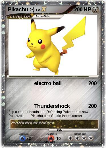 Pokemon Pikachu :-)