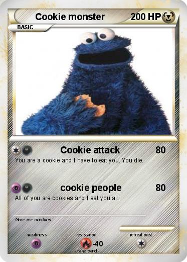 Pokemon Cookie monster