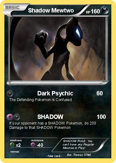 Pokemon Shadow Mewtwo