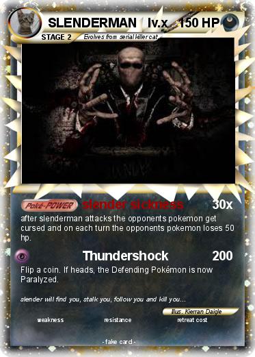 Pokemon SLENDERMAN   lv.x