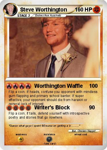 Pokemon Steve Worthington