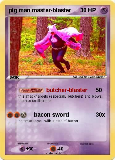 Pokemon pig man master-blaster