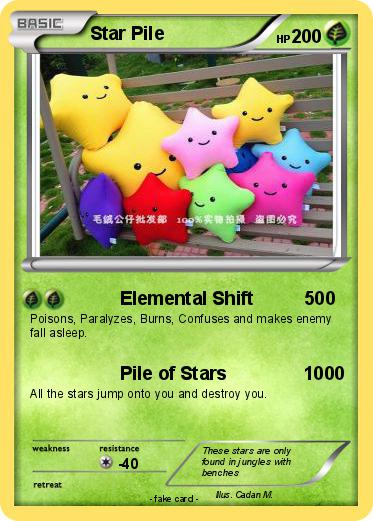 Pokemon Star Pile