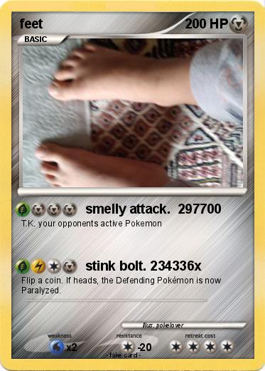 Pokemon feet