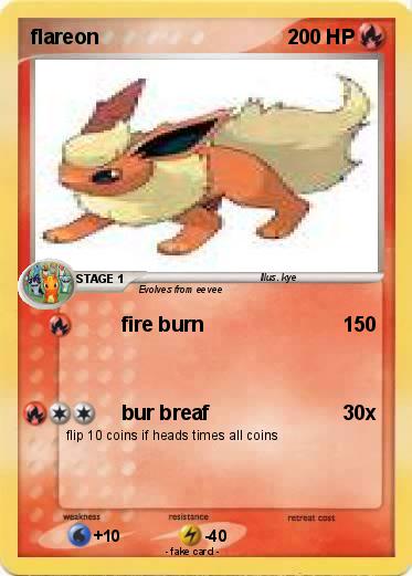 Pokemon flareon