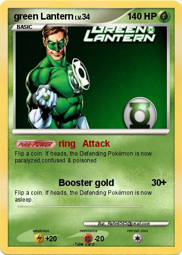 Pokemon green Lantern