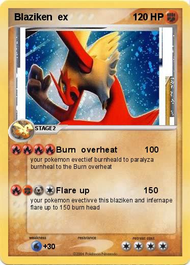 Pokemon Blaziken  ex