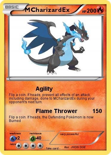 Pokemon MCharizardEx