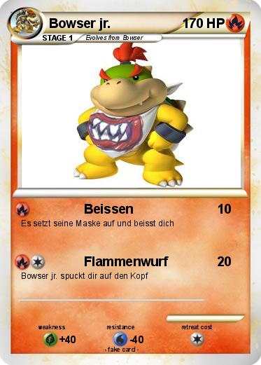 Pokemon Bowser jr.