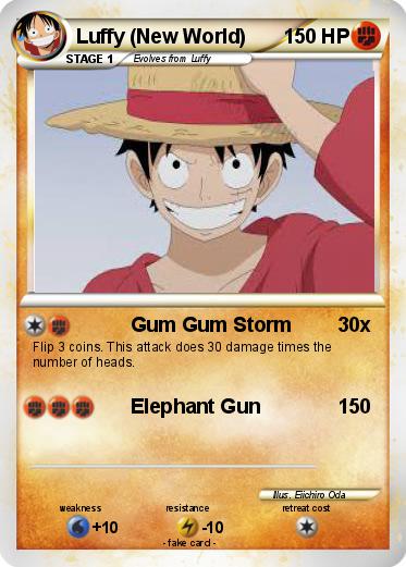 Pokemon Luffy (New World)
