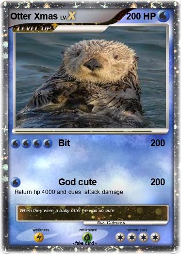 Pokemon Otter Xmas
