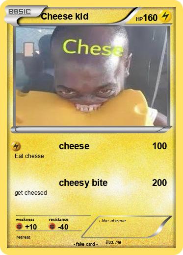 Pokemon Cheese kid