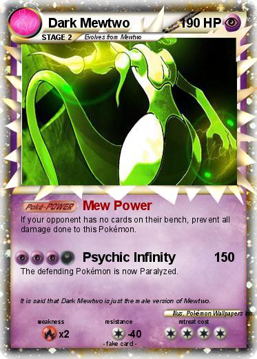 Pokemon Dark Mewtwo