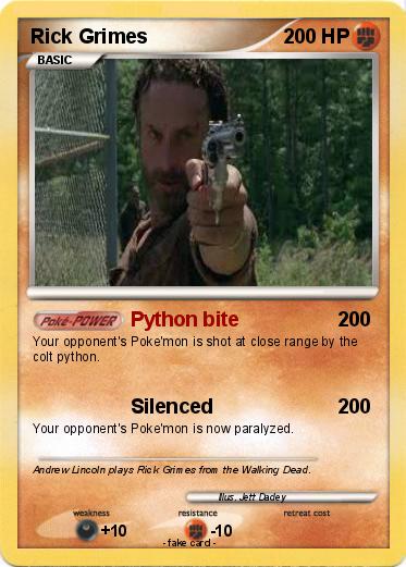 Pokemon Rick Grimes