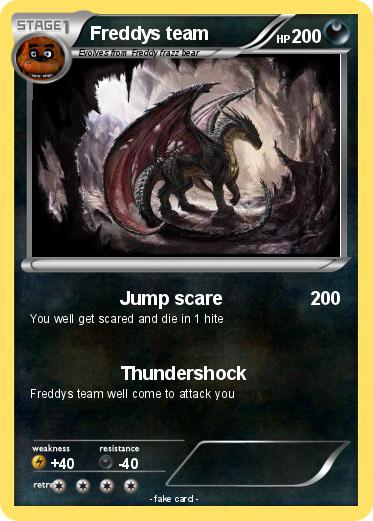 Pokemon Freddys team