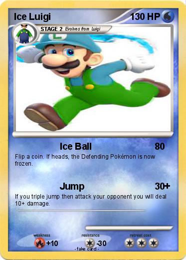 Pokemon Ice Luigi