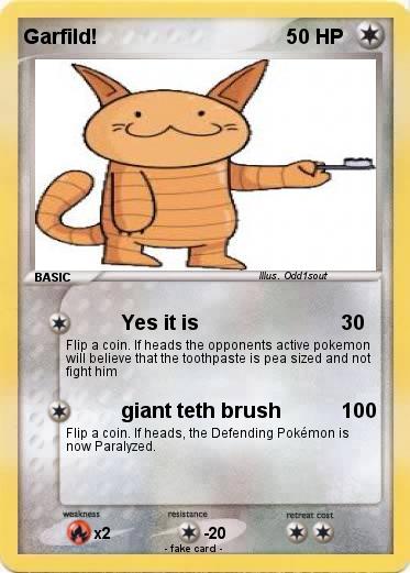 Pokemon Garfild!