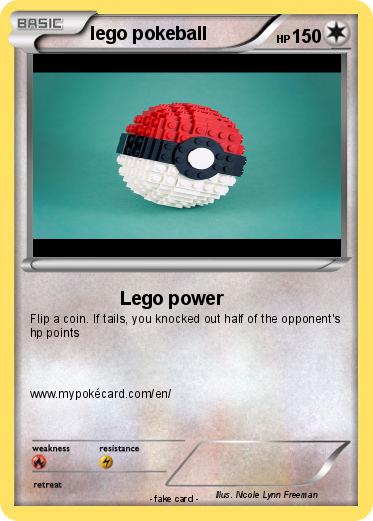 Pokemon lego pokeball