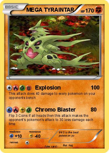 Pokemon MEGA TYRAINTAR