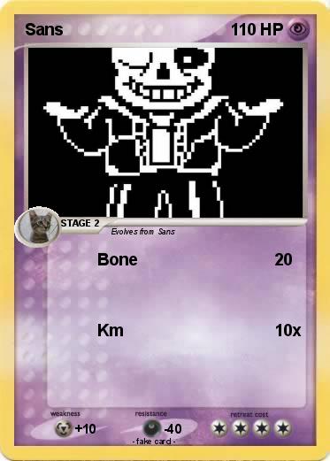 Pokemon Sans
