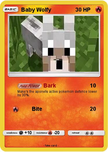 Pokemon Baby Wolfy