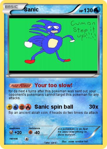 Pokemon Sanic