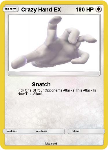 Pokemon Crazy Hand EX