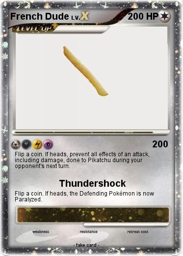 Pokemon French Dude