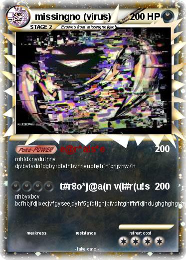 Pokemon missingno (virus)
