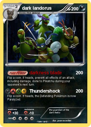 Pokemon dark landorus