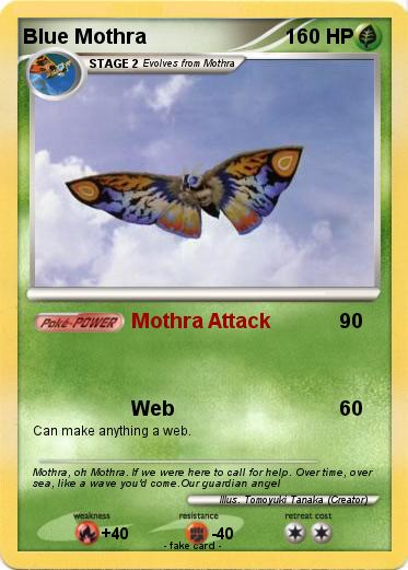 Pokemon Blue Mothra