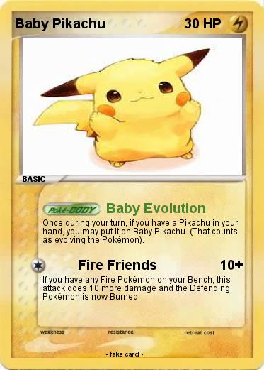 Pokemon Baby Pikachu