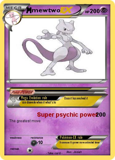 Pokemon mewtwo