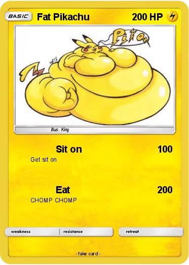 Pokemon Fat Pikachu