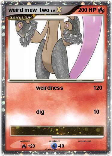 Pokemon weird mew  two