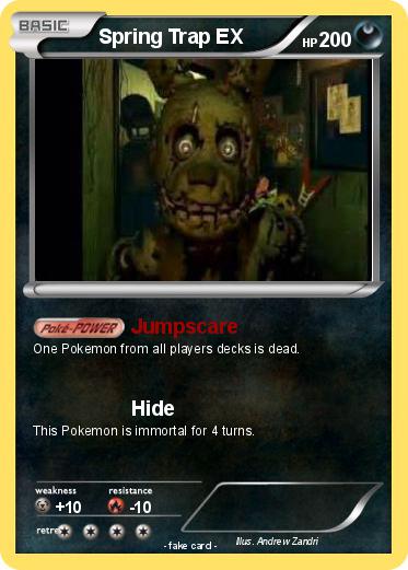 Pokemon Spring Trap EX