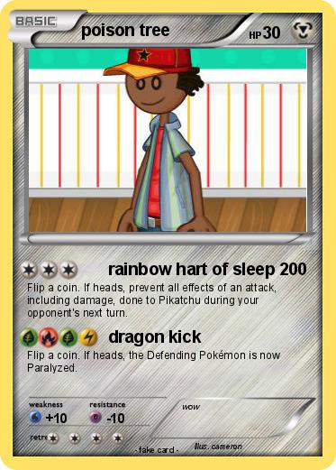 Pokemon poison tree