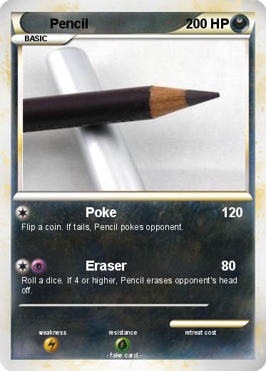 Pokemon Pencil