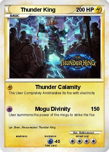 Pokemon Thunder King