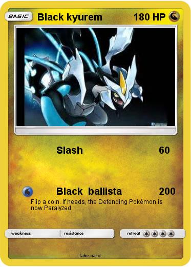 Pokemon Black kyurem