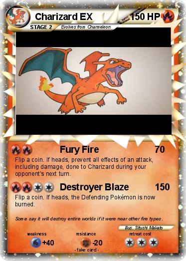 Pokemon Charizard EX