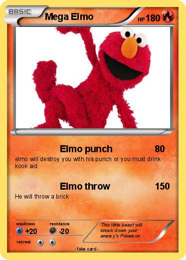 Pokemon Mega Elmo