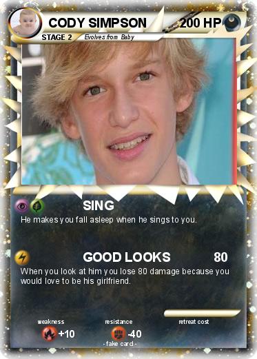 Pokemon CODY SIMPSON