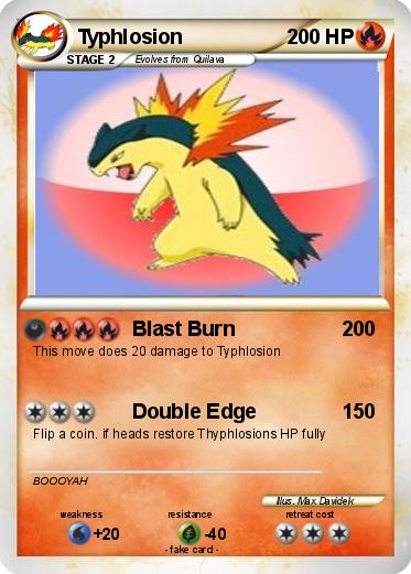 Pokemon Typhlosion