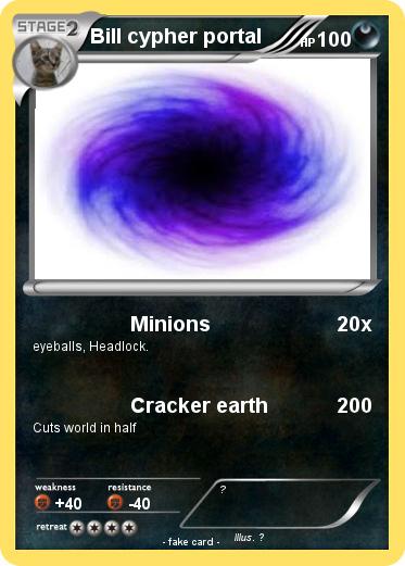 Pokemon Bill cypher portal