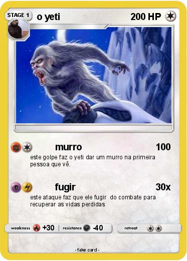 Pokemon o yeti