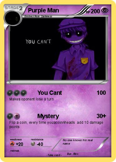Pokemon Purple Man