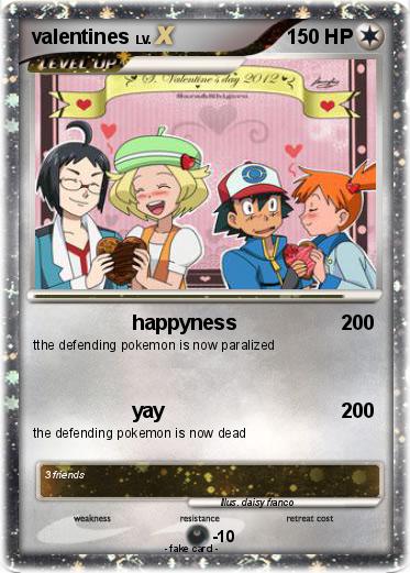 Pokemon valentines