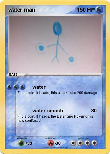 Pokemon water man